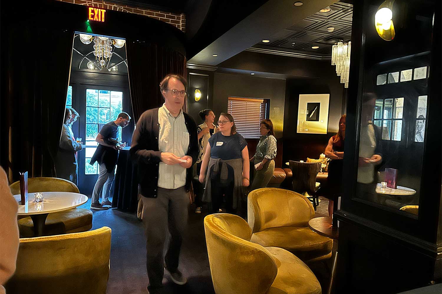 Senate members at spring kick off event